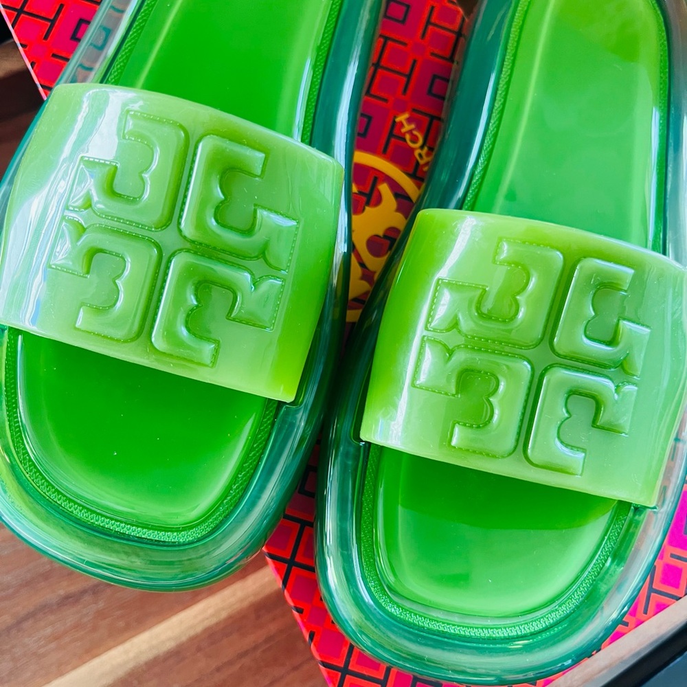 Tory Burch Bubble Jelly Slides